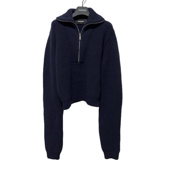 DSQUARED2 Wool/Cashmere Sweater Jumper Size M NWT S71HA1032S17515524 Italy - Picture 1 of 15